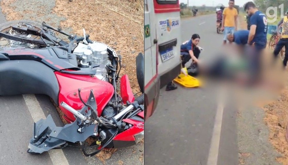Motociclista tem braço e parte de perna amputados após colisão com caminhonete na MA-006, em Grajaú