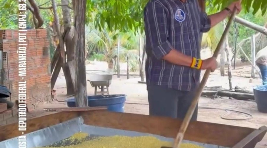 Se eleito deputado federal, Cirineu Costa assume compromisso de buscar caminhões móveis para produção de farinha em comunidades rurais