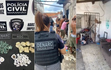 Idosa de 74 anos é presa suspeita de tráfico de drogas em Imperatriz