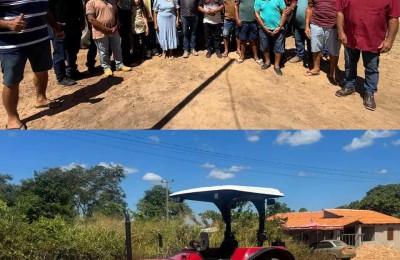 Emenda do senador Weverton garante trator agrícola para  Associação no povoado Tanques, em Grajaú