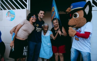 Duarte inicia campanha nas ruas com reconhecimento popular por trabalho realizado